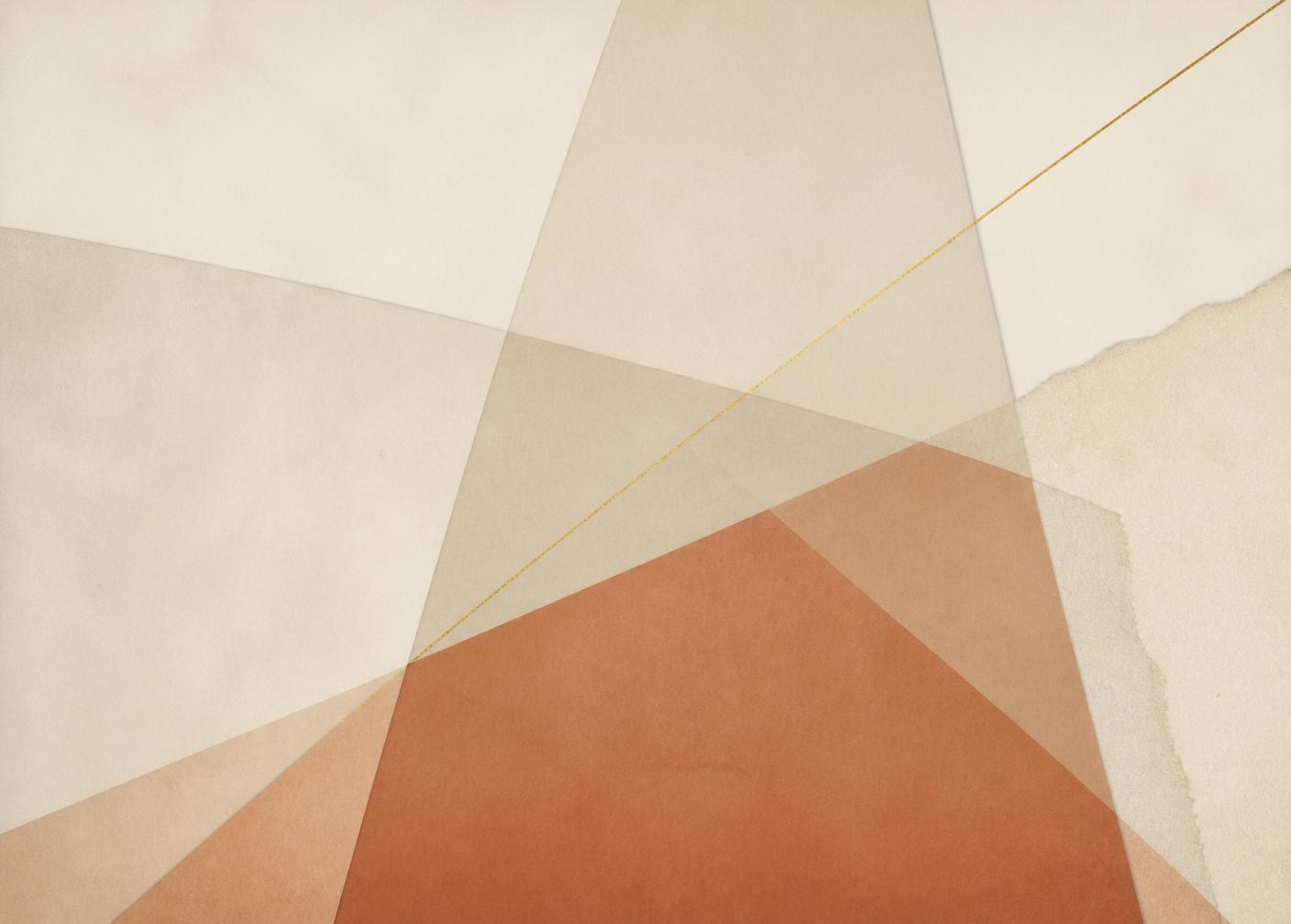 Composición editorial abstracta representando los dos pilares del método RAW: ADN de marca y Ejecución diferencial